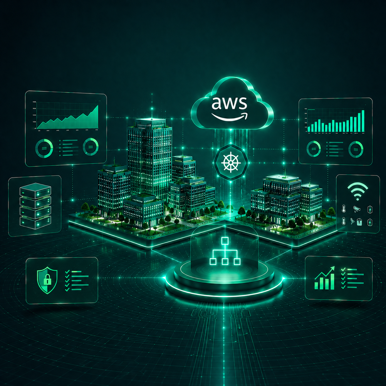 AWS Cloud Migration and Amazon EKS Modernisation Case Study for Smart Building Platforms