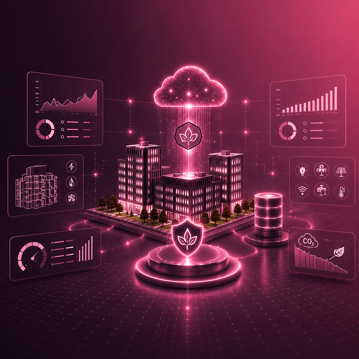 AWS Smart Building Energy Reporting Case Study for NABERS and Carbon Intelligence