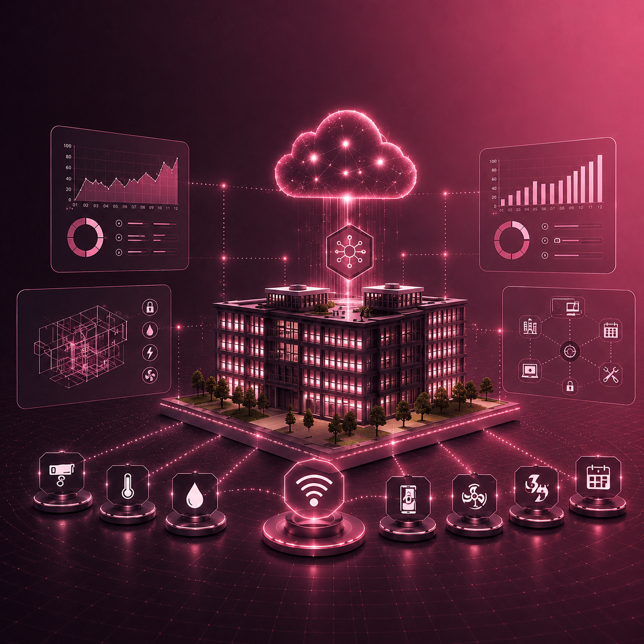 AWS Smart Building Integration Platform for IoT Device Connectivity