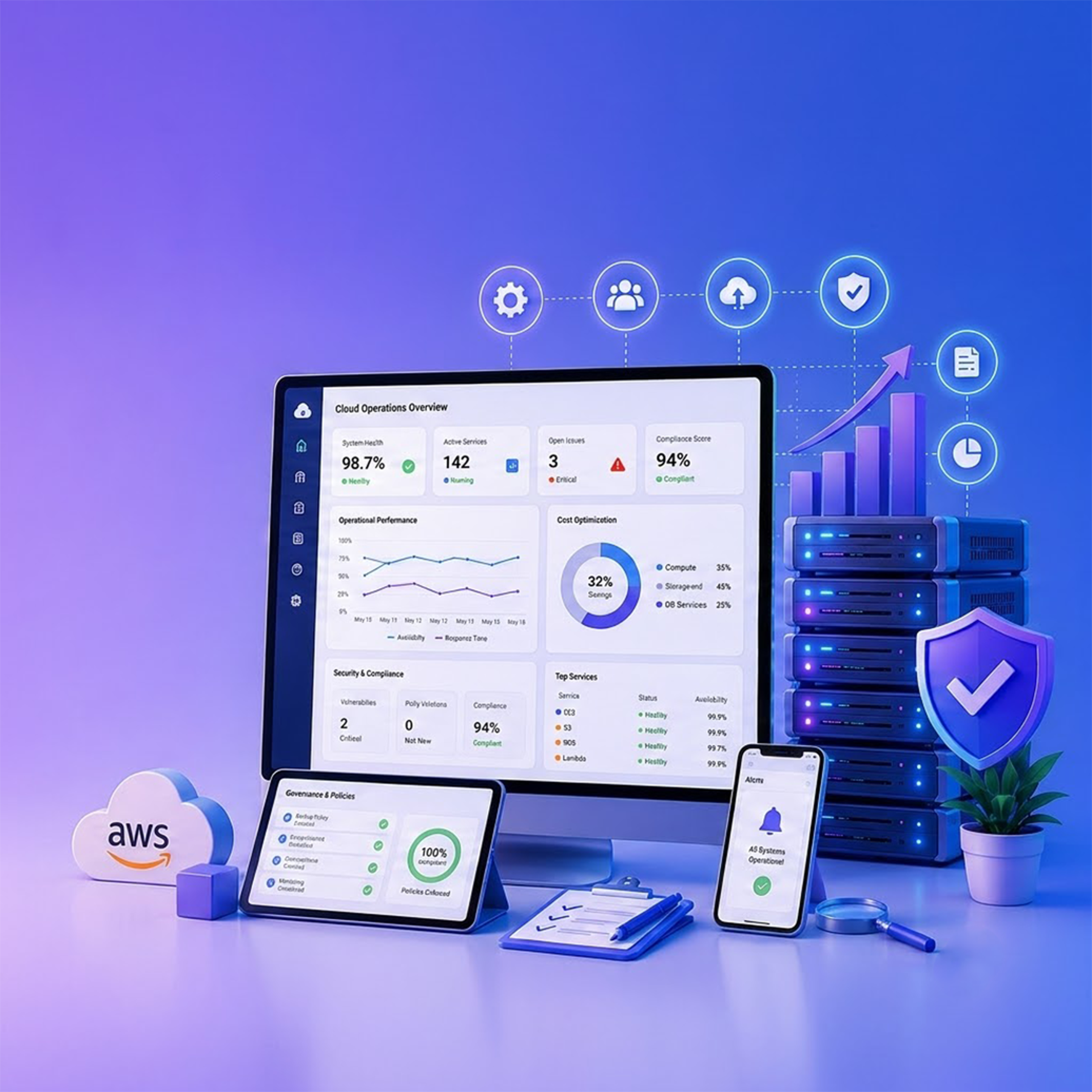 AWS Cloud Operations & Governance Case Study: Building Operational Confidence After Cloud Modernisation
