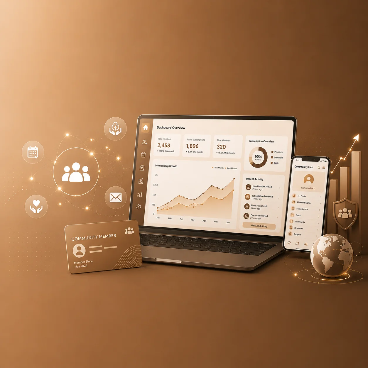 Community Membership Platform Case Study | Subscription Management & Member Engagement Solution